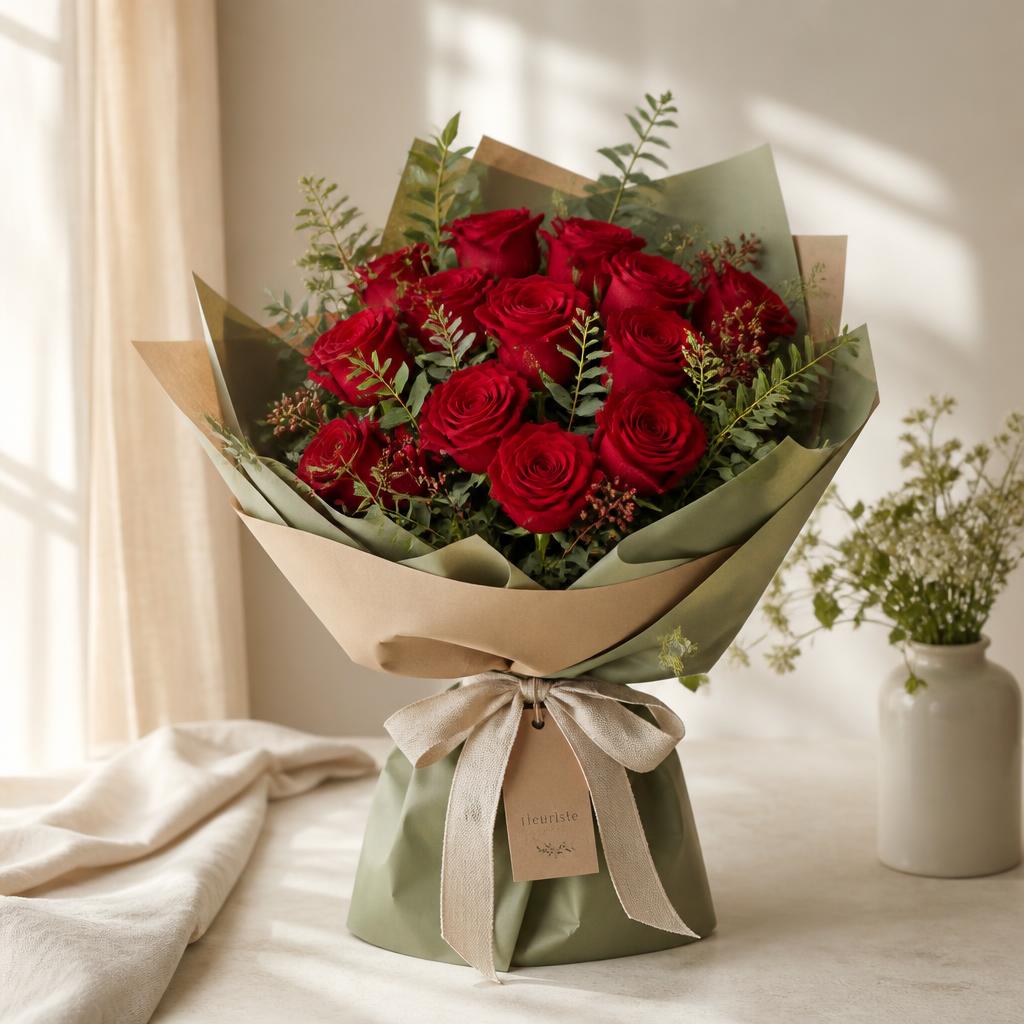 Buquê de Rosas Vermelhas